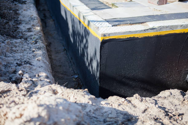 Professional Emergency Waterproofing technician working in Perry, NY